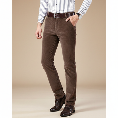Tailored Fit Corduroy Trousers