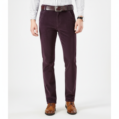 Tailored Fit Corduroy Trousers