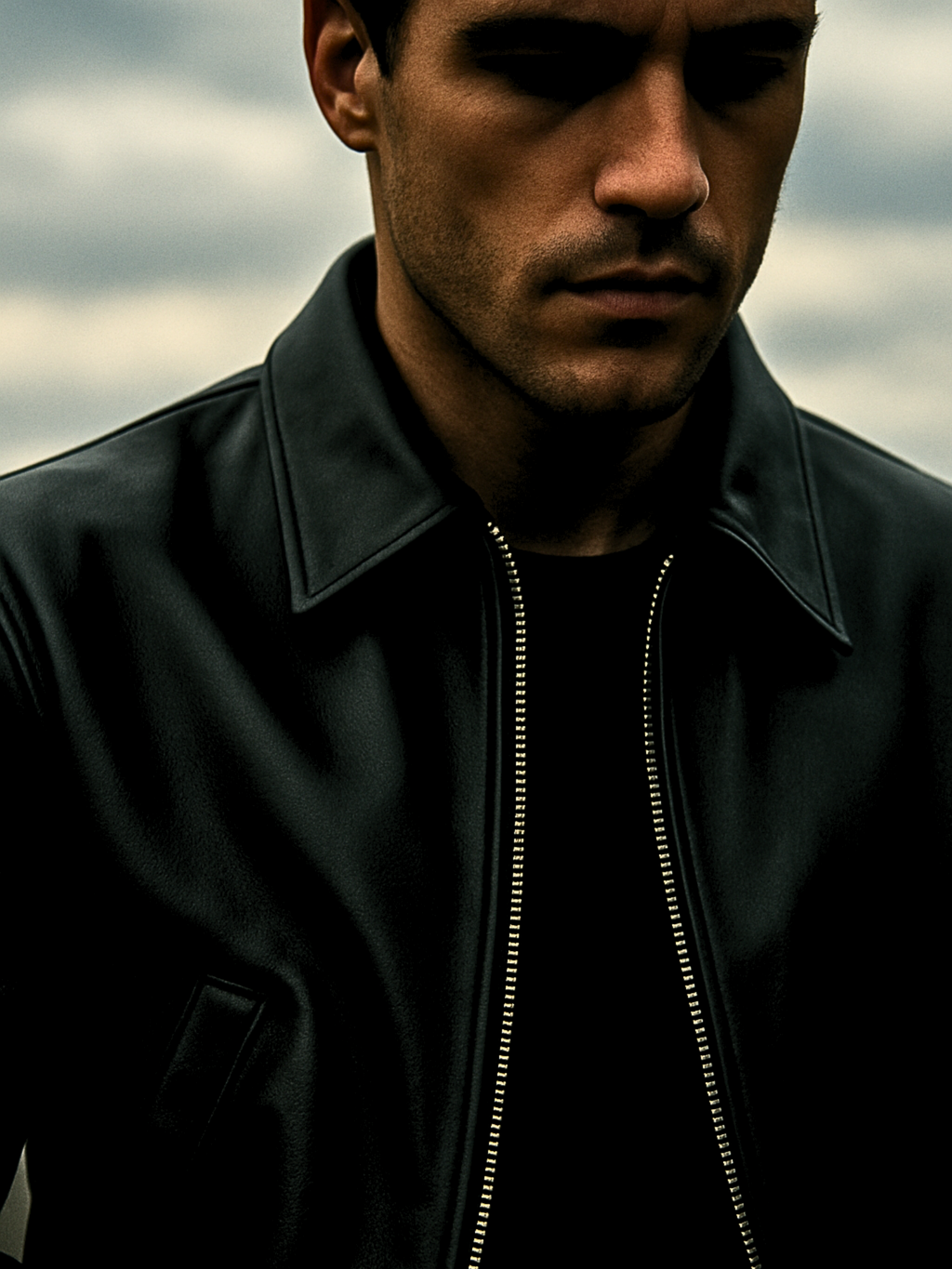 Vegan Leather Blouson