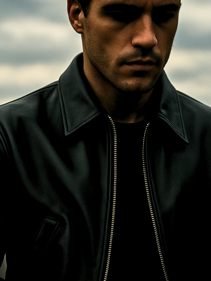 Vegan Leather Blouson