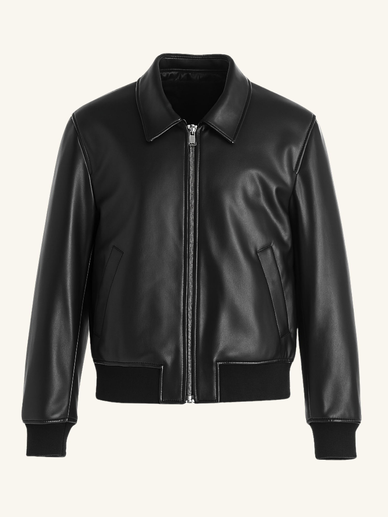 Vegan Leather Blouson